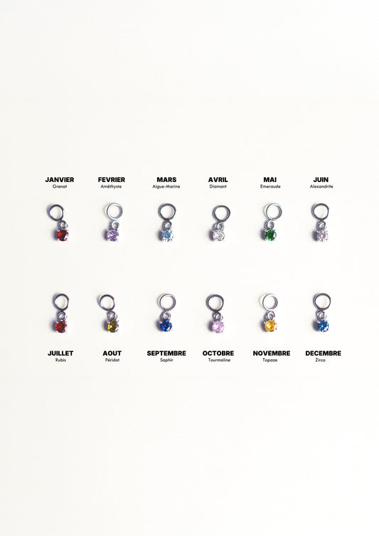 PIERRES DE NAISSANCE - ARGENT