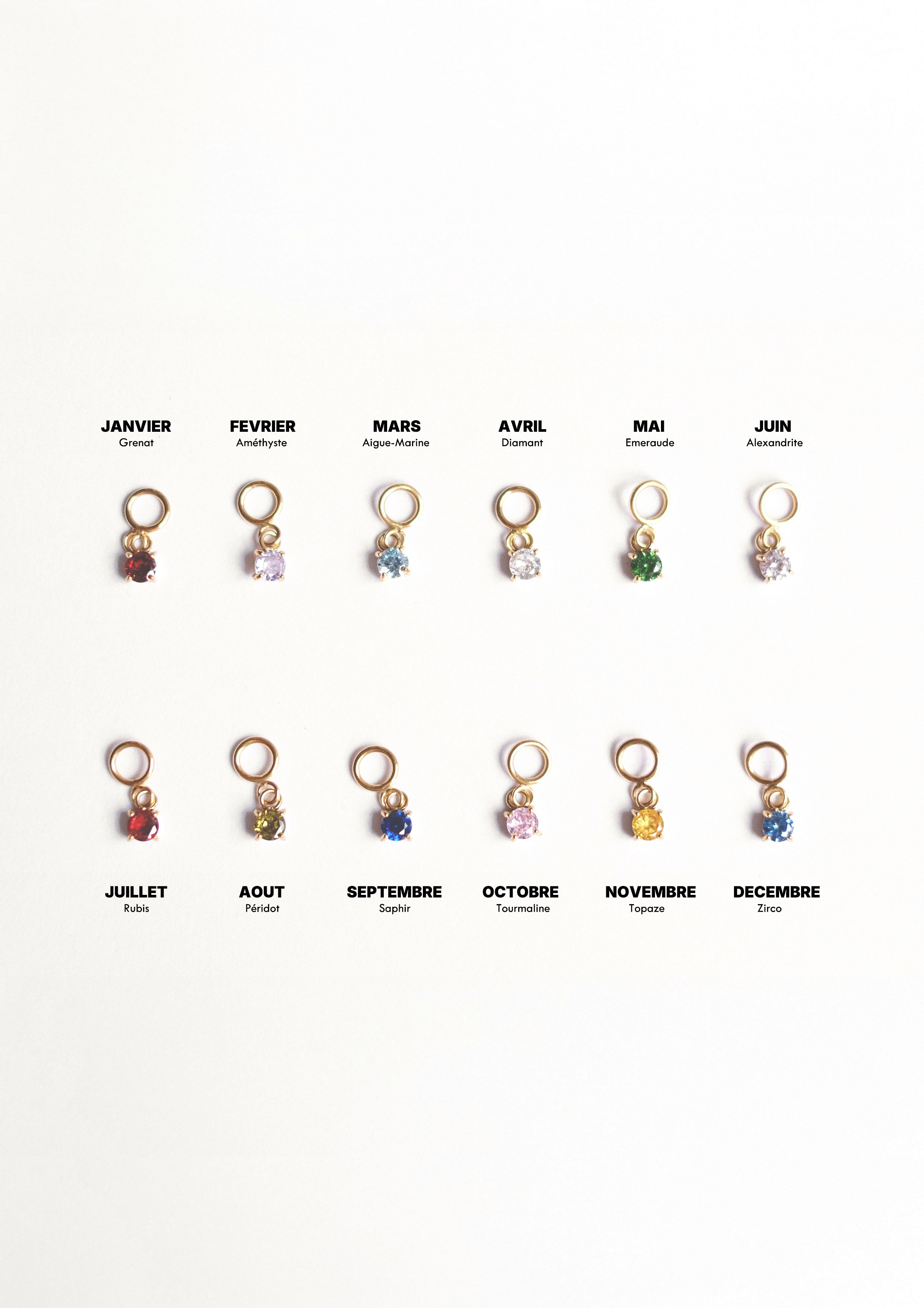 GOLD BIRTHSTONE